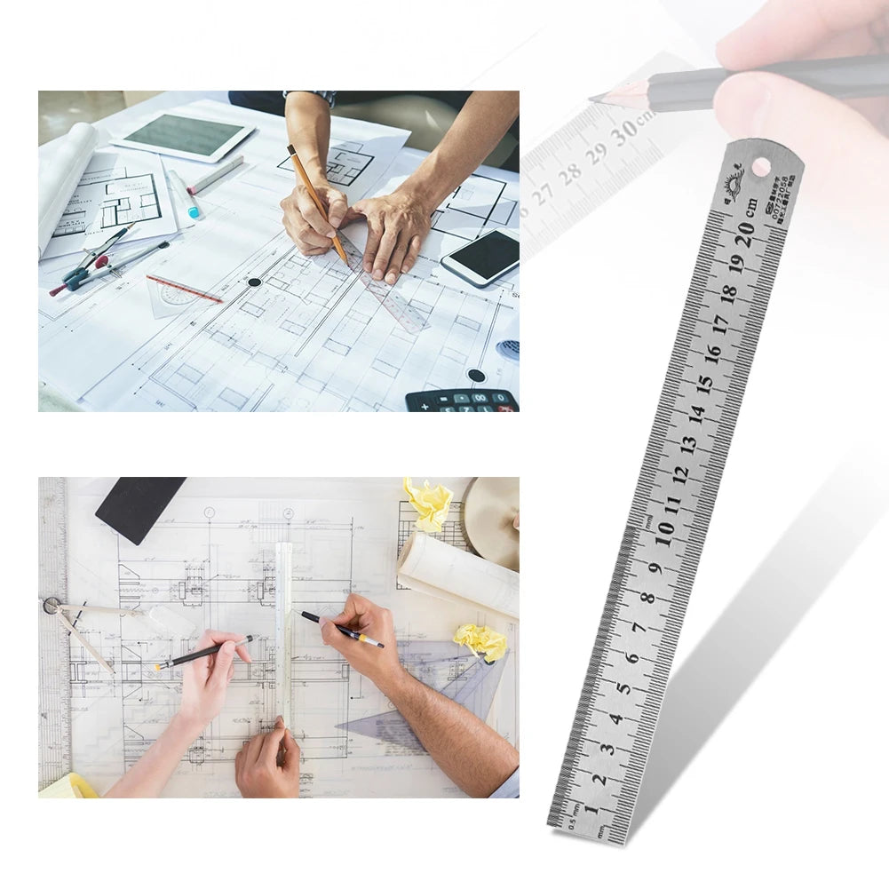 Stainless Steel Straight-Edge Ruler
