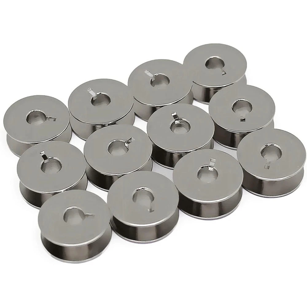 Sewing Machine Metal "L" Bobbins Singer Brother Janome Bernina