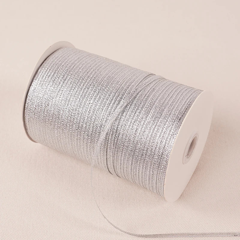 Colorful Glitter Silk Ribbon