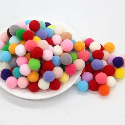 Mini Fluffy Pompom balls