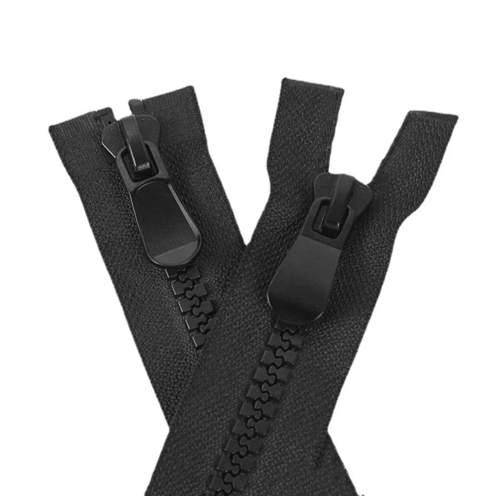 2pcs 60cm-80cm Double Tail Zipper