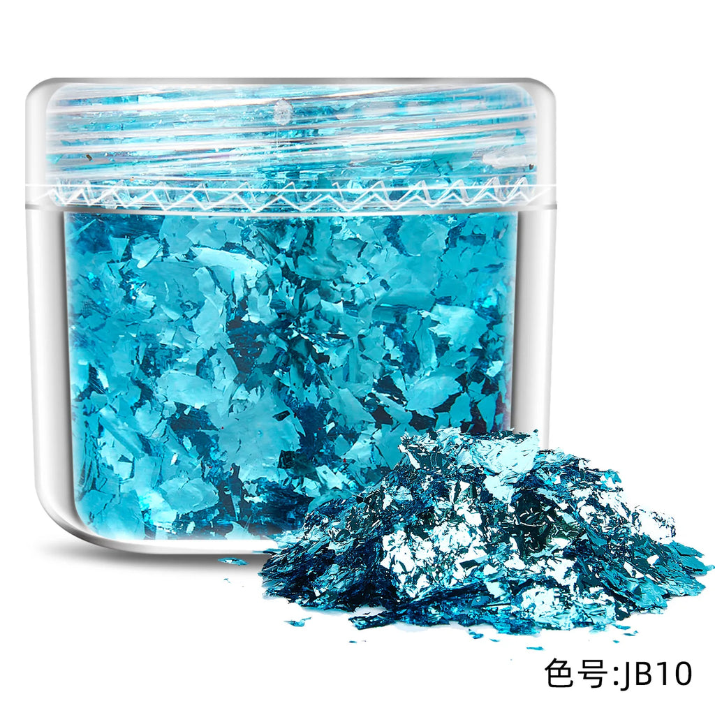 Glitter Foil Flakes for Resin and Jewelry
