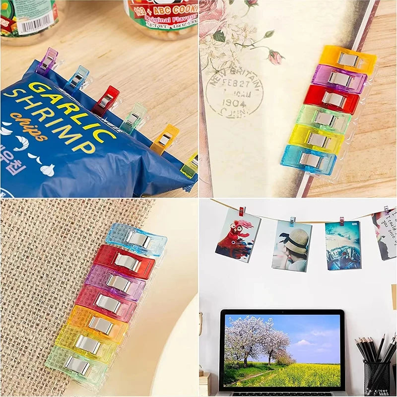 50PCS Colorful Sewing Clips