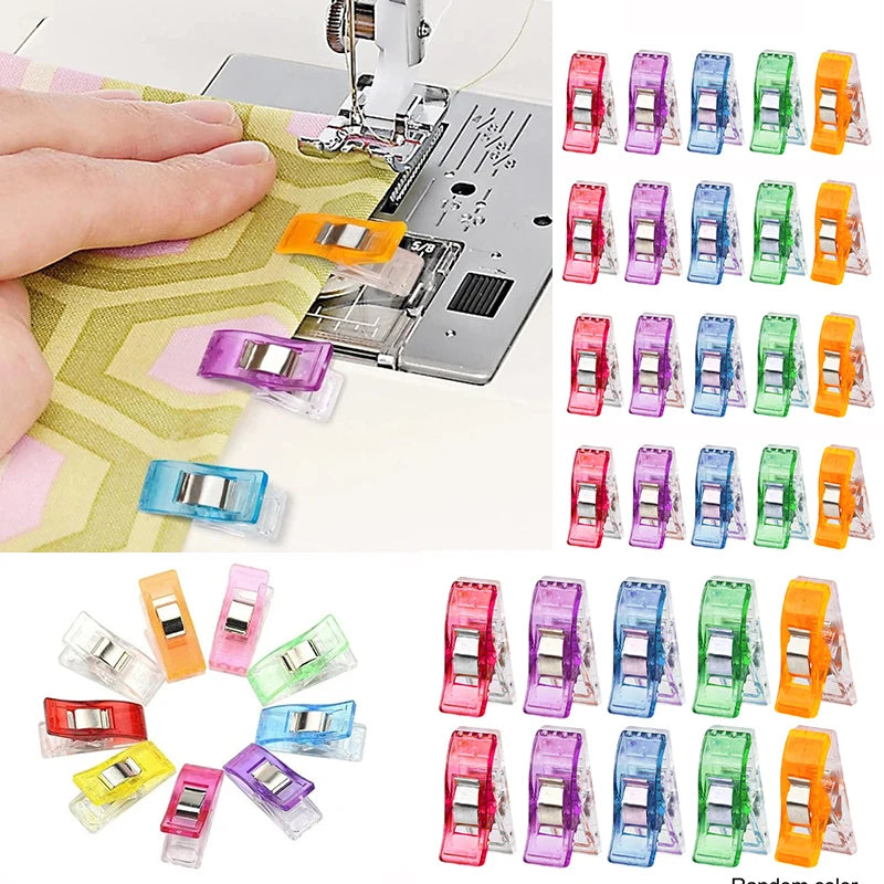 50PCS Colorful Sewing Clips