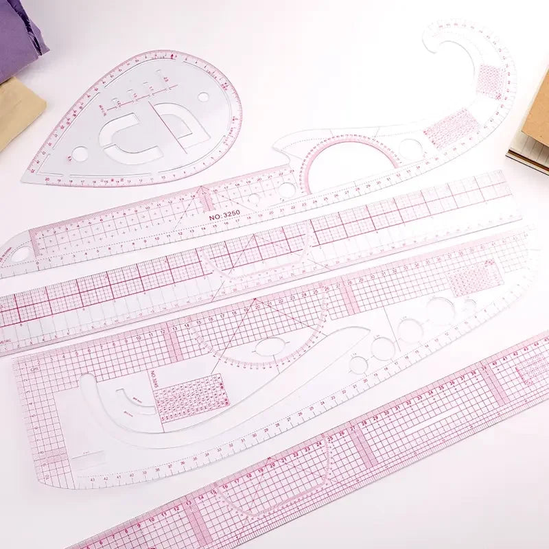 6-Piece Curve Ruler Set