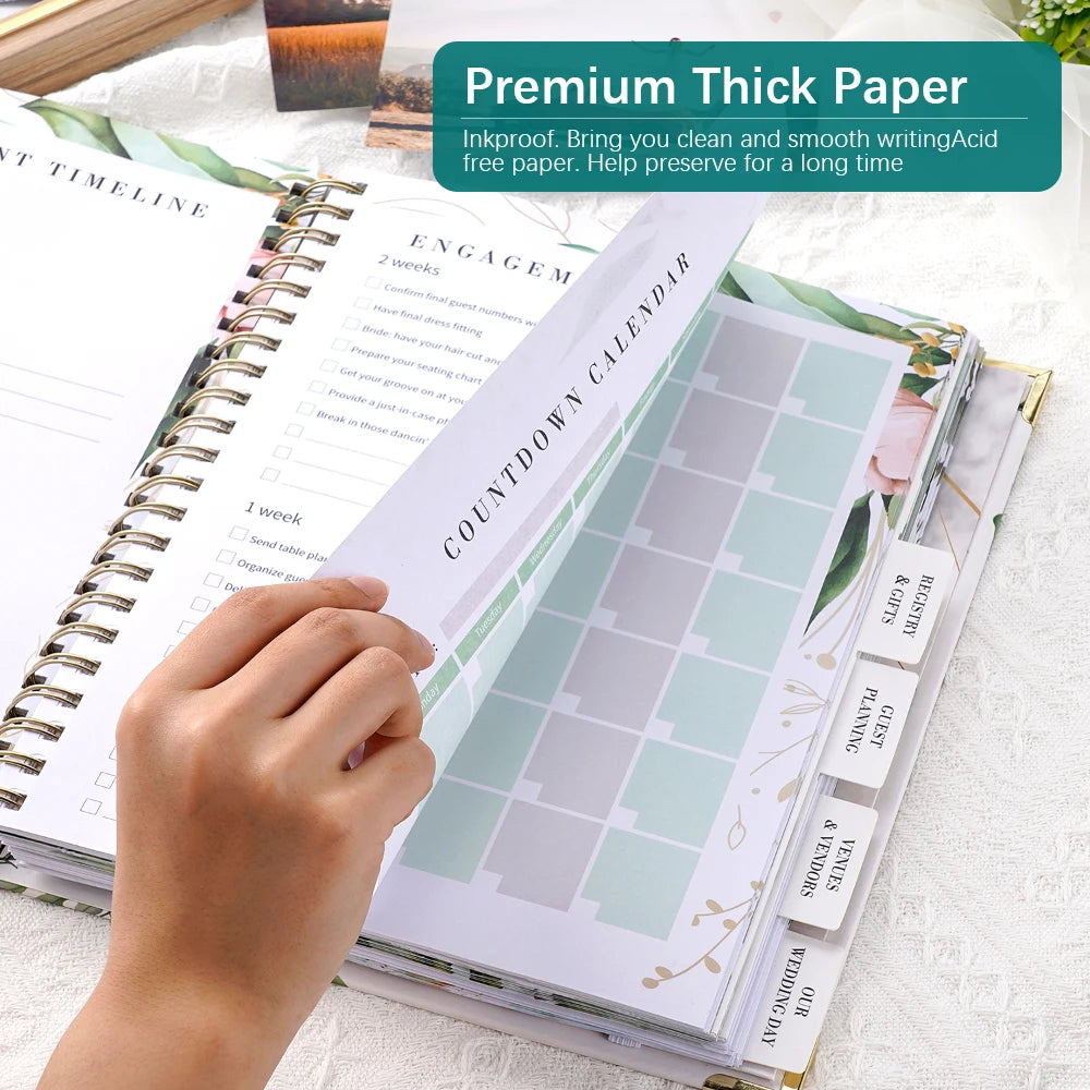 Elegant Wedding Planner Photo Album