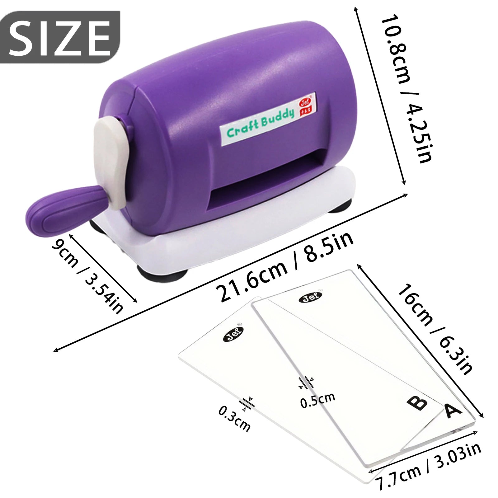 Craft Buddy Manual Die Cutting & Embossing Machine