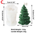 7 Styles 3D Christmas Tree Mold