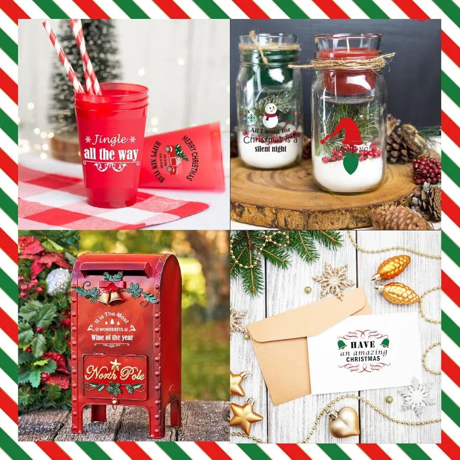 Christmas Stickers Labels