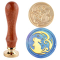 Vintage Wax Seal Handle with 25mm Removable Brass Head