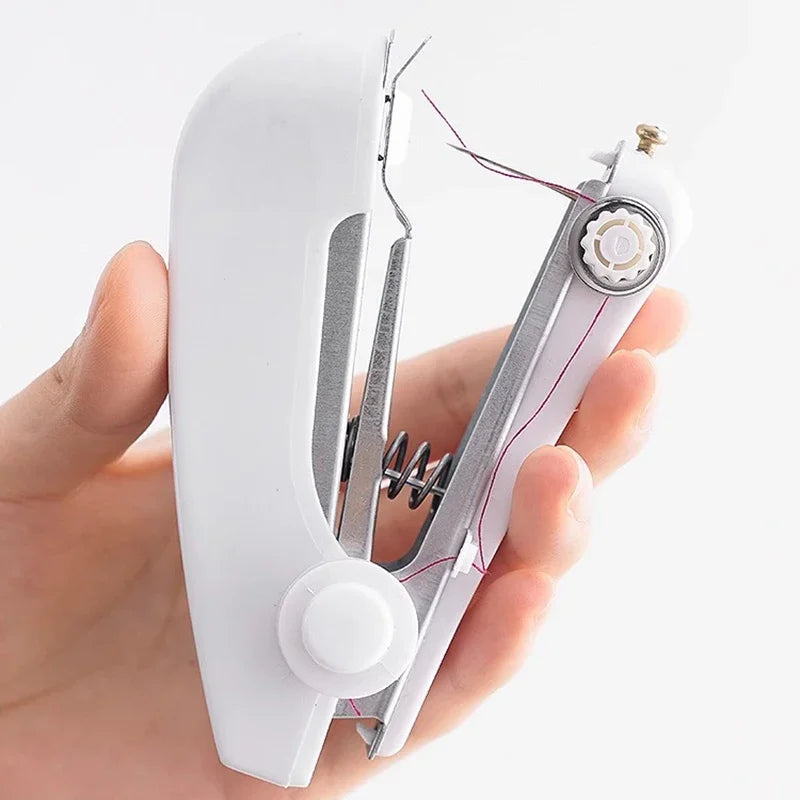 Manual Sewing Machine Portable Mini Cordless Stitch Machines Useful For DIY Household Clothes Leather Handheld Tools Accessories