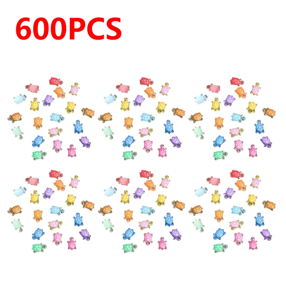 Mini Resin Night Glow Turtle Figurines