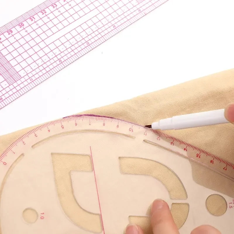 6-Piece Curve Ruler Set