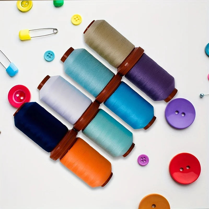 Sewing Thread Kit, 25 Colors 1100 Yards Per Spool