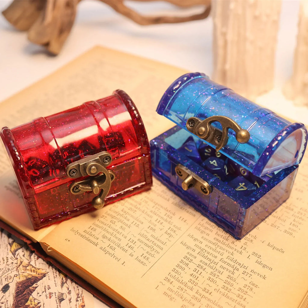 Treasure Chest Silicone Mold for Resin