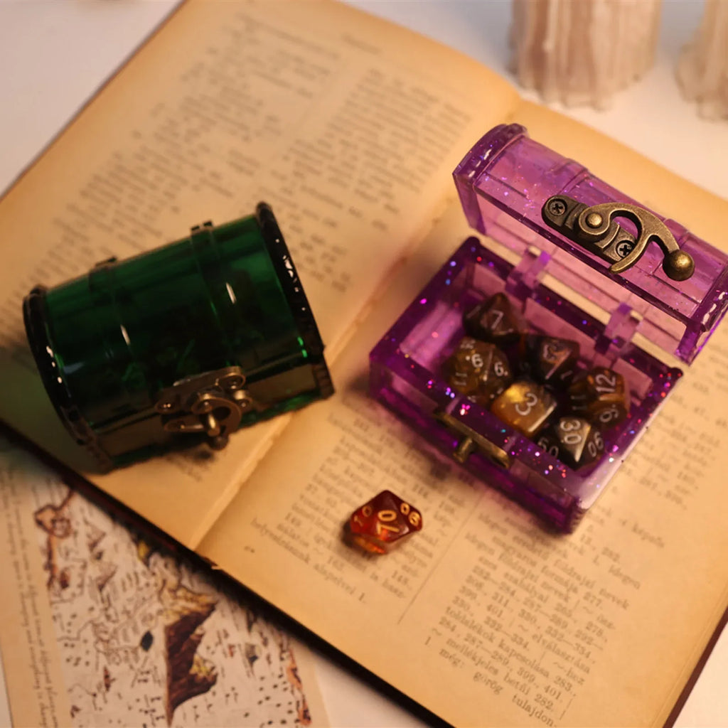 Treasure Chest Silicone Mold for Resin