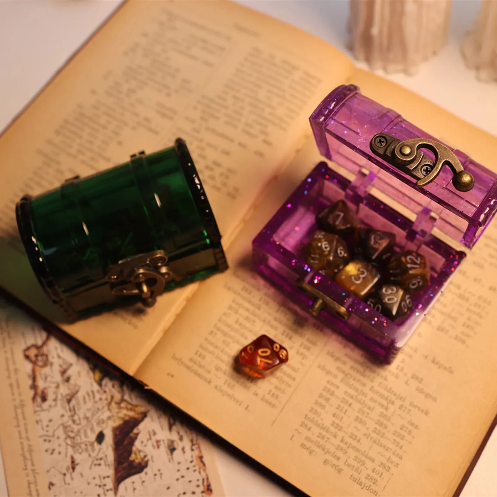 Treasure Chest Silicone Mold for Resin