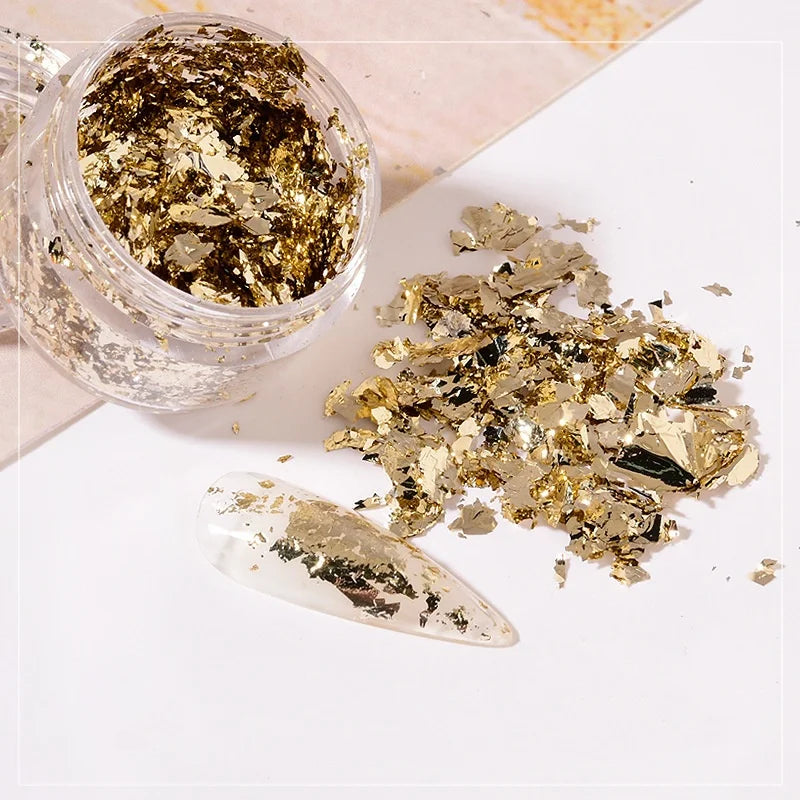 Glitter Foil Flakes for Resin and Jewelry