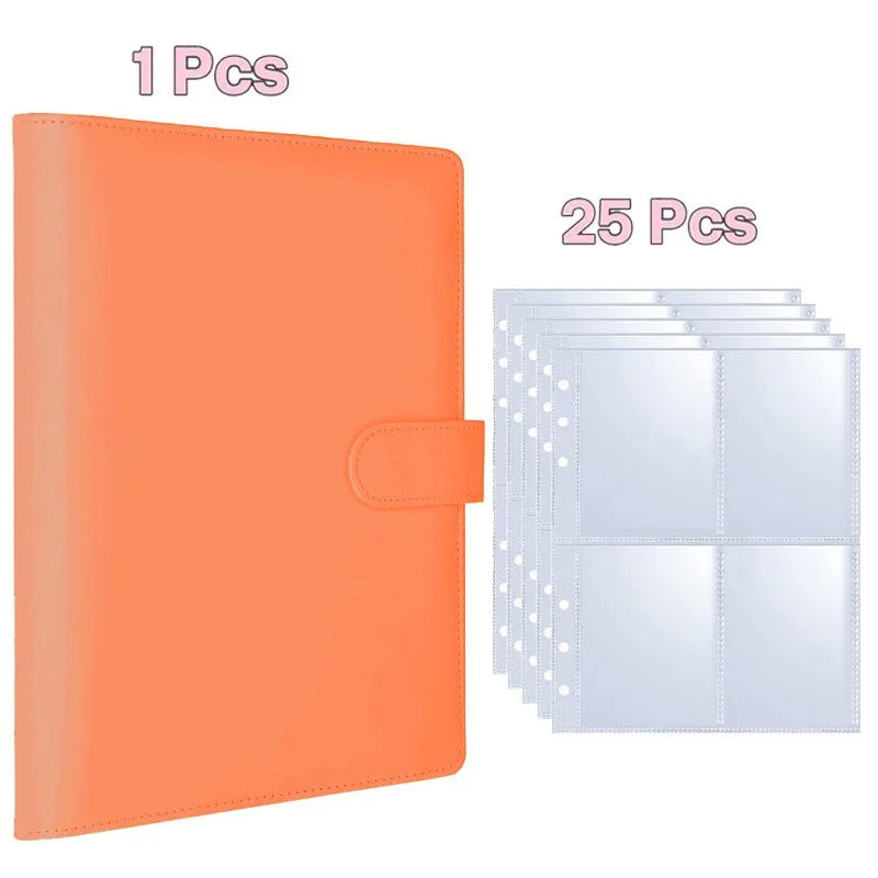 Leather Photo Binder - 25 Pages