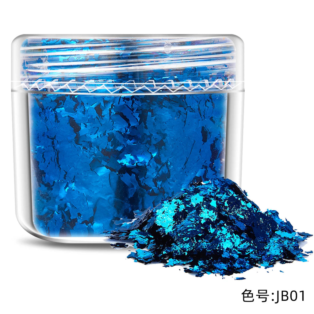 Glitter Foil Flakes for Resin and Jewelry