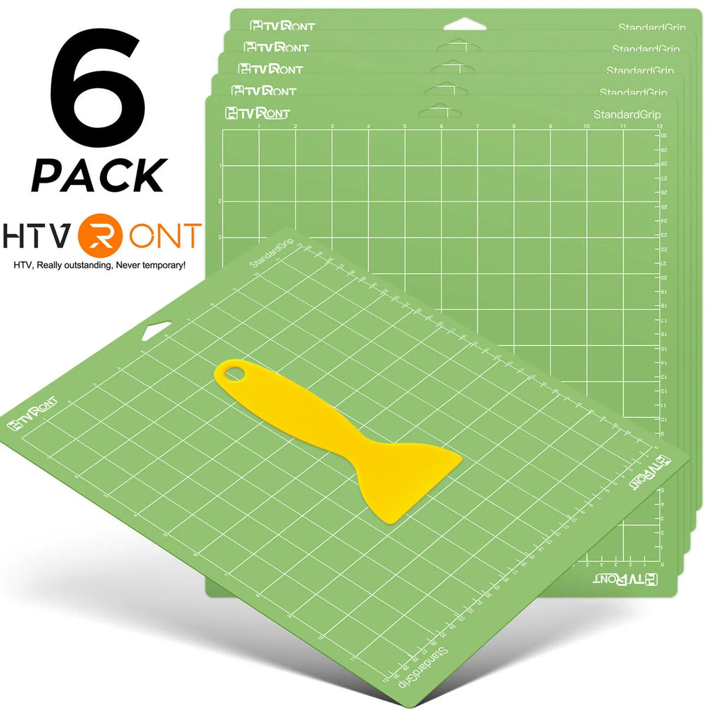 12x12in Green Adhesive Cutting Mat