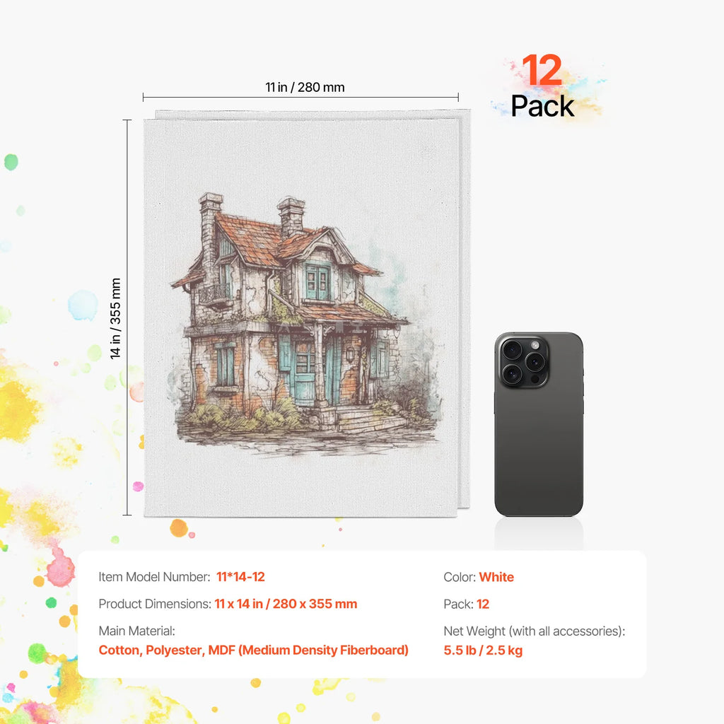 Paint Canvas Boards