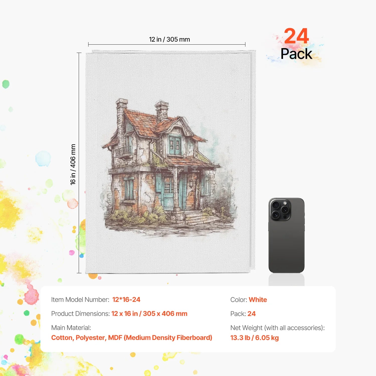 Paint Canvas Boards