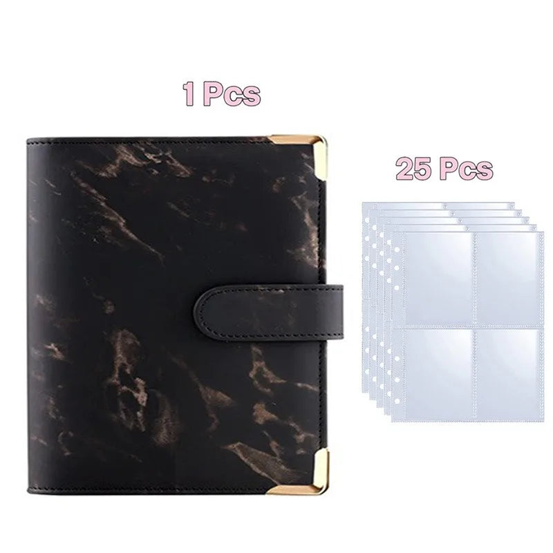 Leather Photo Binder - 25 Pages