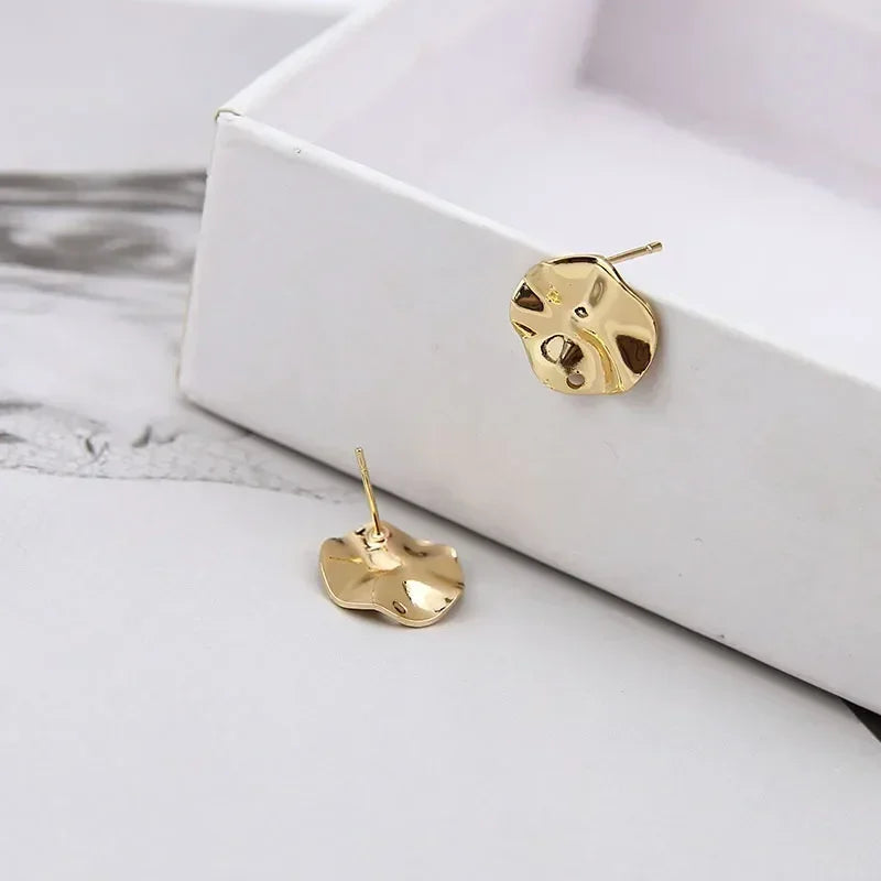 10pcs/set Stainless Steel Earring Connectors/Backings