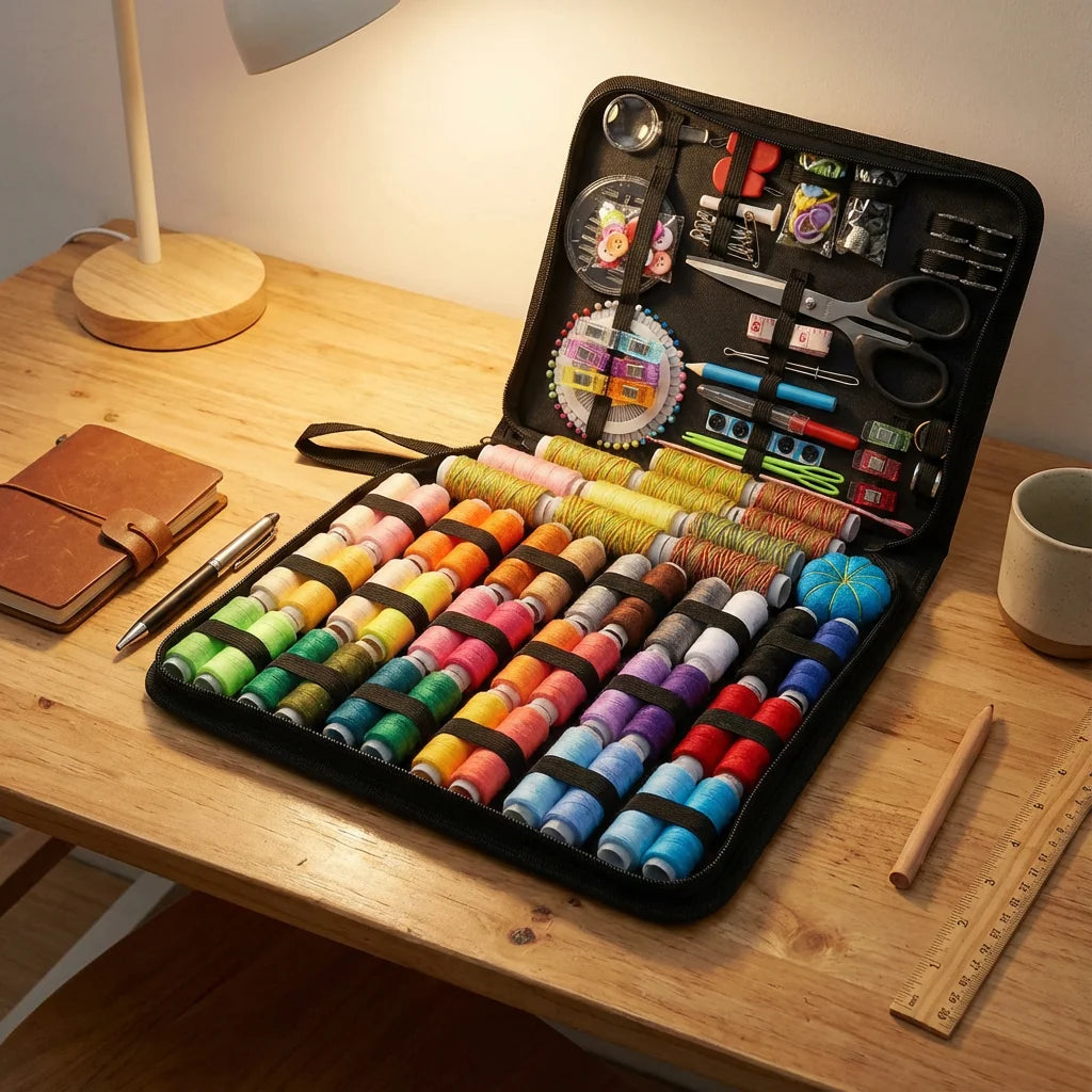 Large Portable Sewing Kit