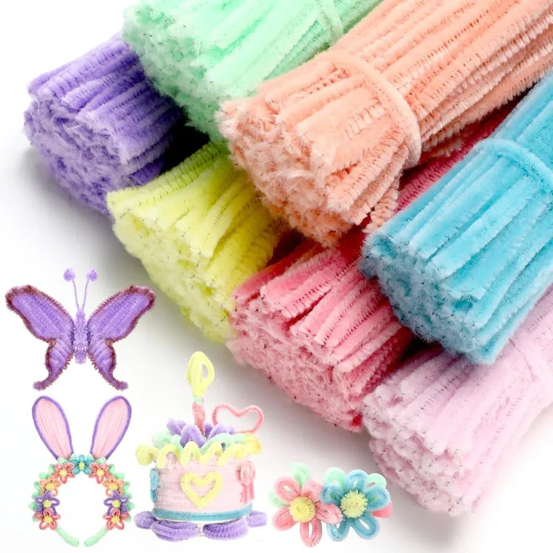 Colorful Chenille Wire Pipe Cleaners