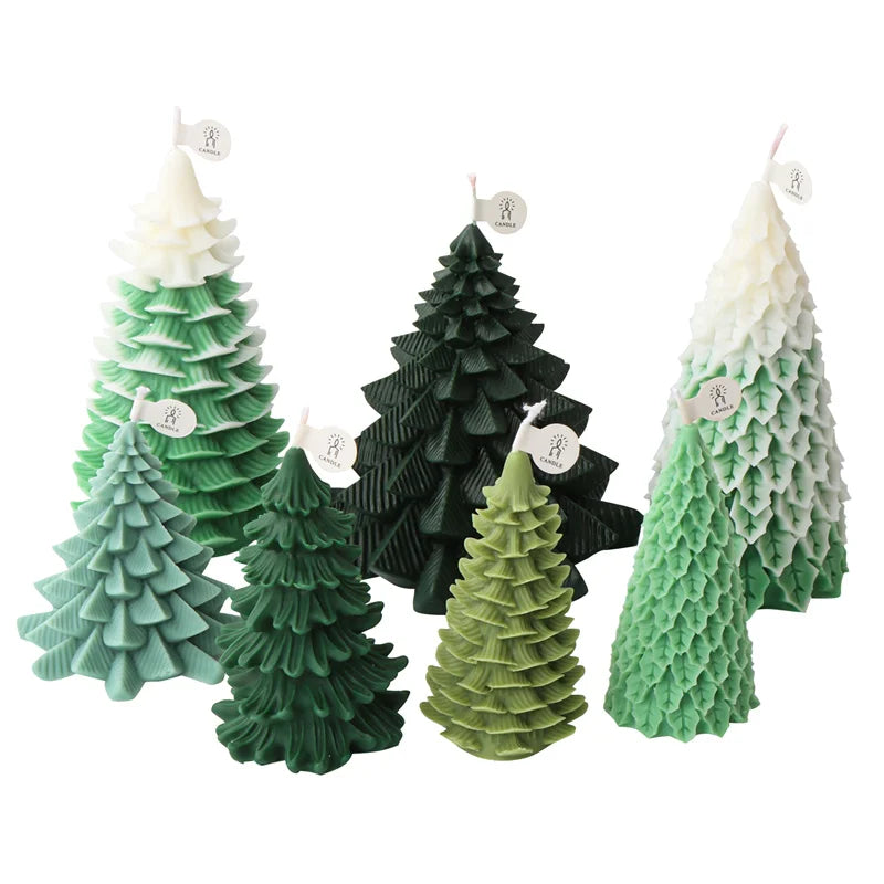 7 Styles 3D Christmas Tree Mold