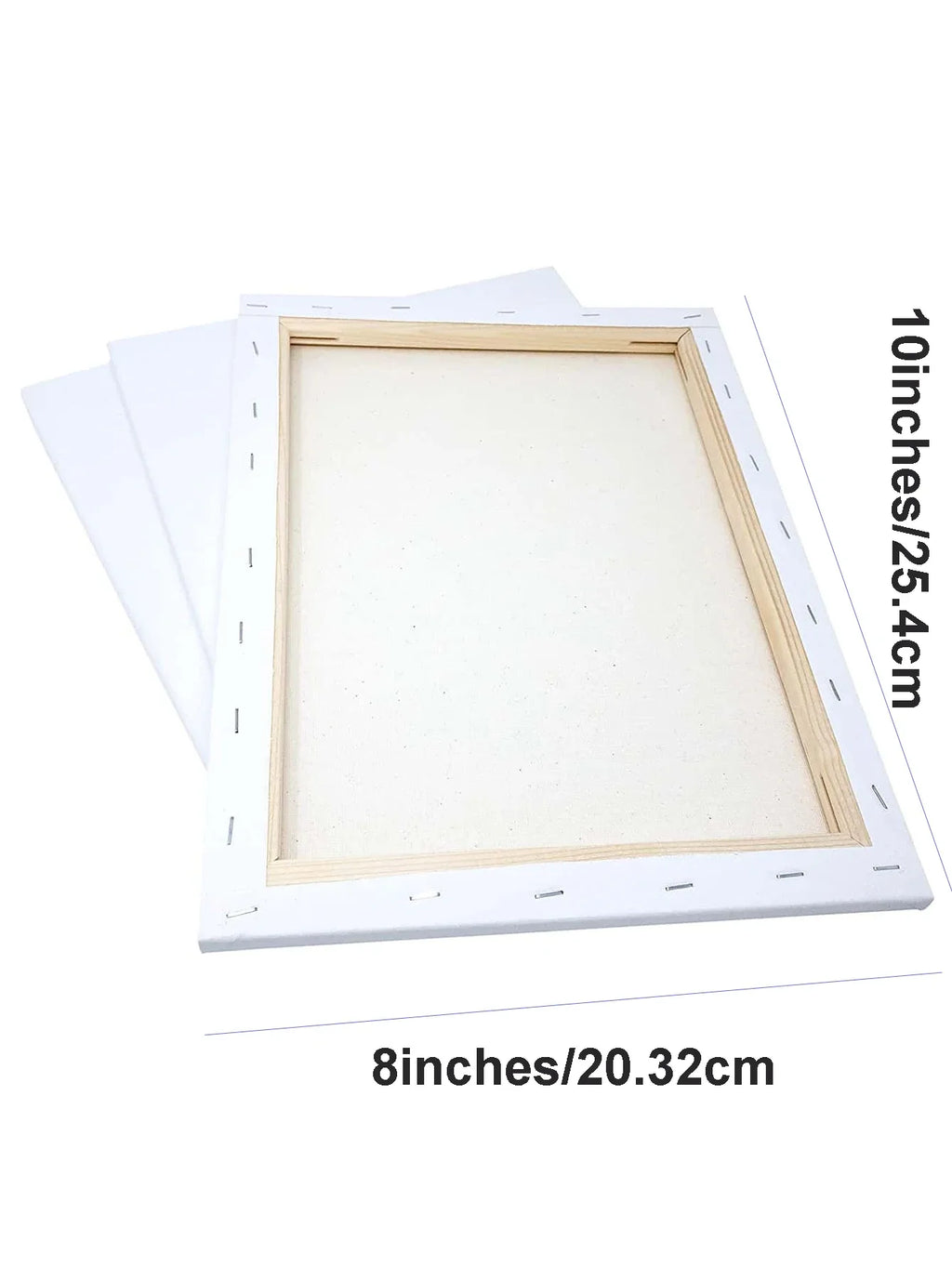 8x10" Inch 100% Cotton Artist Canvas Board