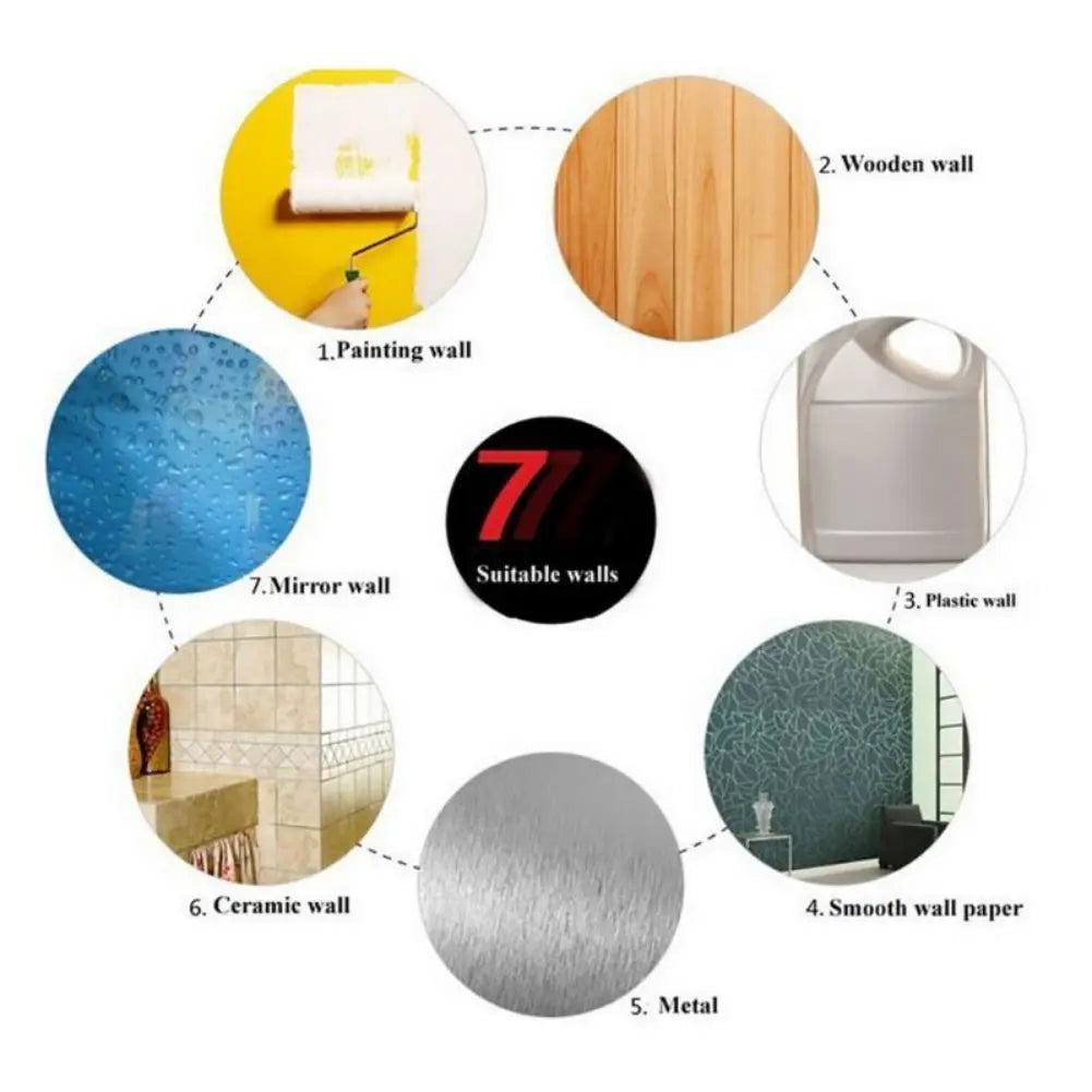 3D Wall Stickers Flower Vine