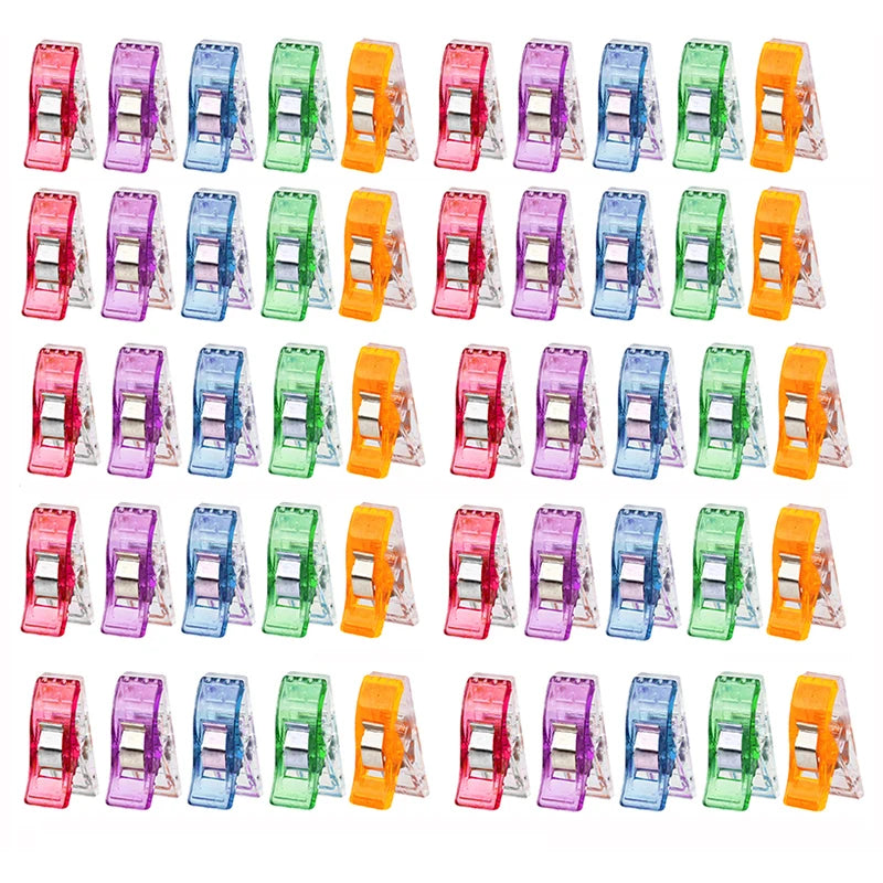 50PCS Colorful Sewing Clips