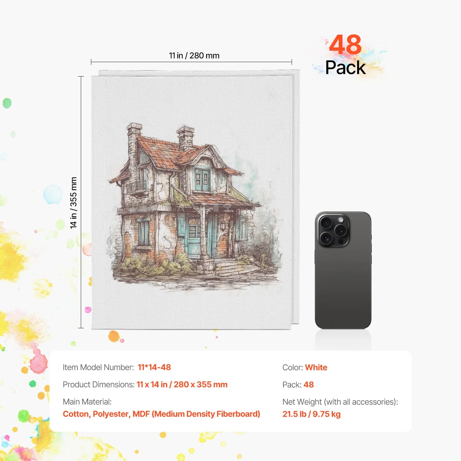Paint Canvas Boards