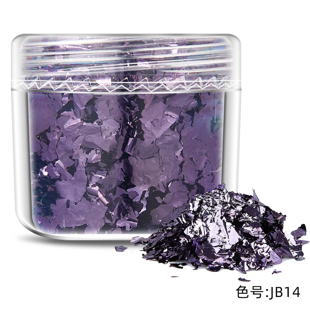 Glitter Foil Flakes for Resin and Jewelry
