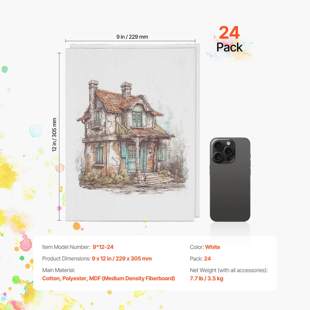 Paint Canvas Boards