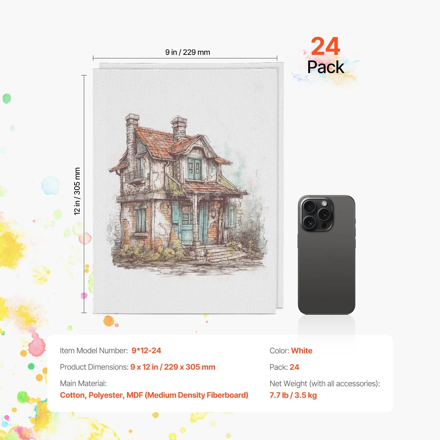 Paint Canvas Boards
