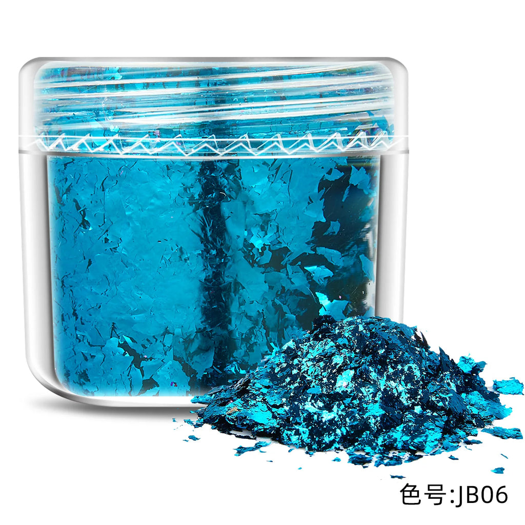 Glitter Foil Flakes for Resin and Jewelry