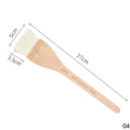 Wooden Handle Goat Hair Paint Brush