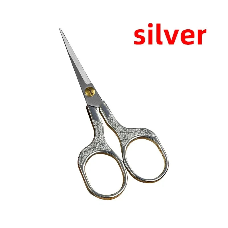 Retro Sewing and Embroidery Scissors Stainless Steel