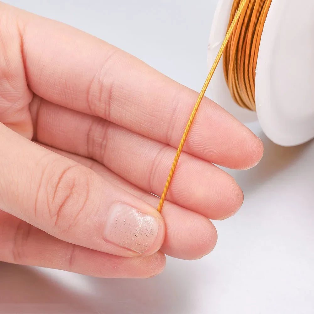 1 Roll Stainless Steel Wire For Beading / Jewelry Making