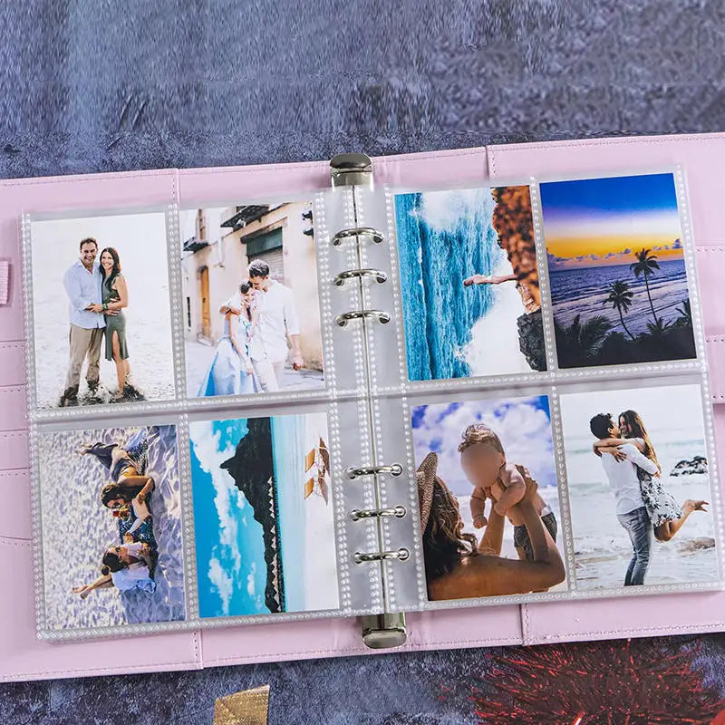 Leather Photo Binder - 25 Pages