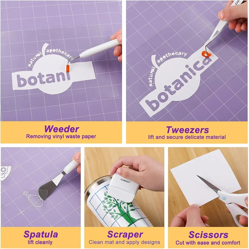 Vinyl Weeding Tool Set 5 pcs.