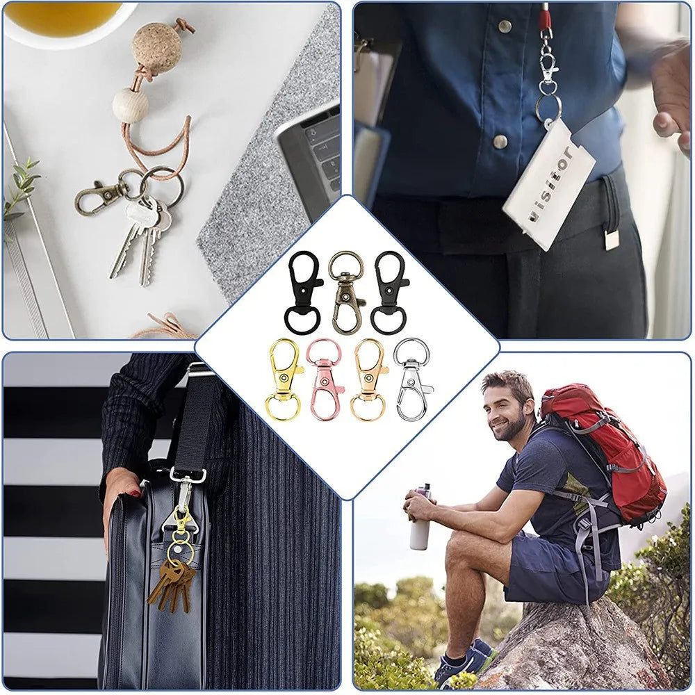Swivel Clasp Lobster Hook Key Rings