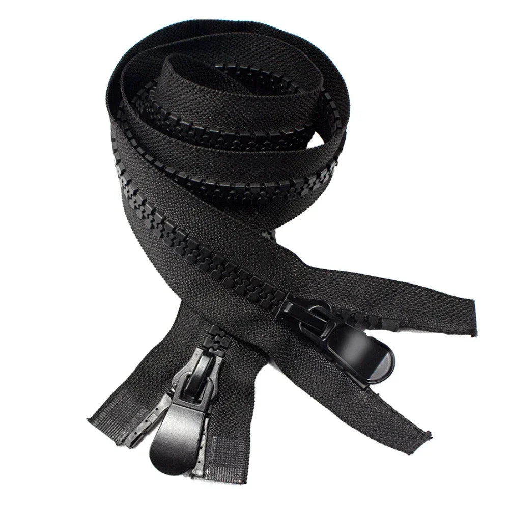2pcs 60cm-80cm Double Tail Zipper