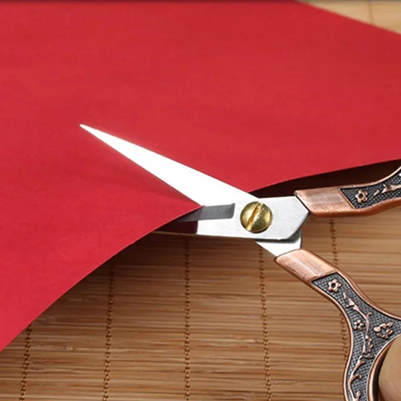 Retro Sewing and Embroidery Scissors Stainless Steel