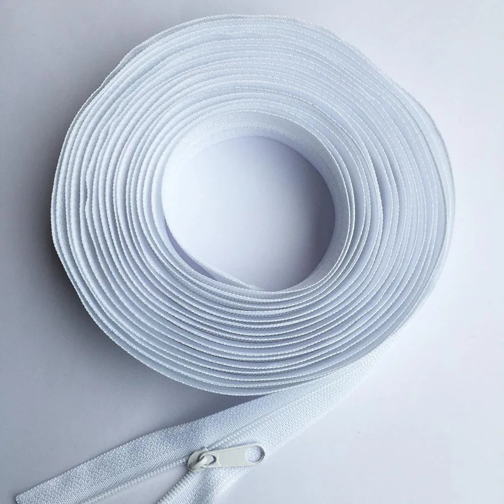 5# Long Nylon Zippers