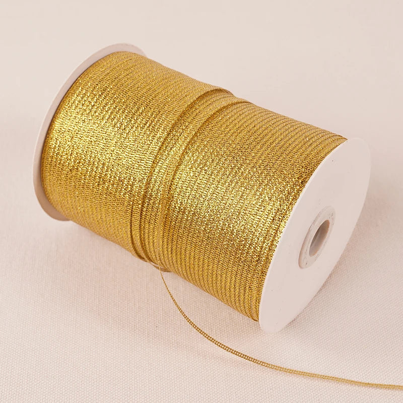 Colorful Glitter Silk Ribbon